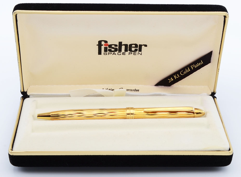 Fisher Space Pen (W. Germany) - 24k Gold Plated (Near Mint in Box